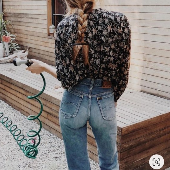 Vintage Denim - Vintage Lee Jeans High Waisted Size 26